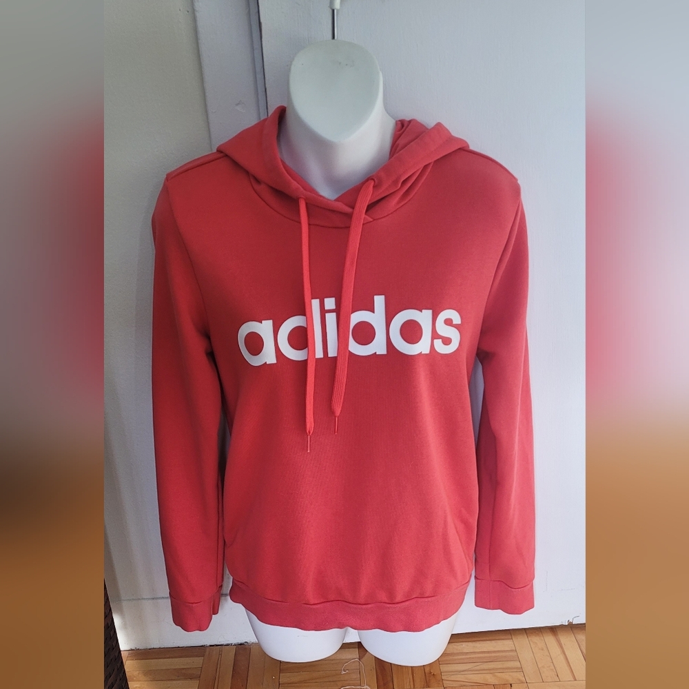 3/$50! Adidas Pink Hoodie Sweater size Small